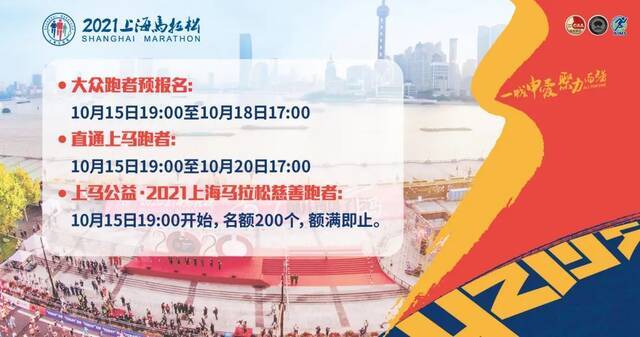 11月28日开跑！2021年“上马”今晚7时起报名