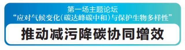 推动生物多样性走上恢复之路！生态文明论坛主题论坛各方嘉宾分享经验智慧