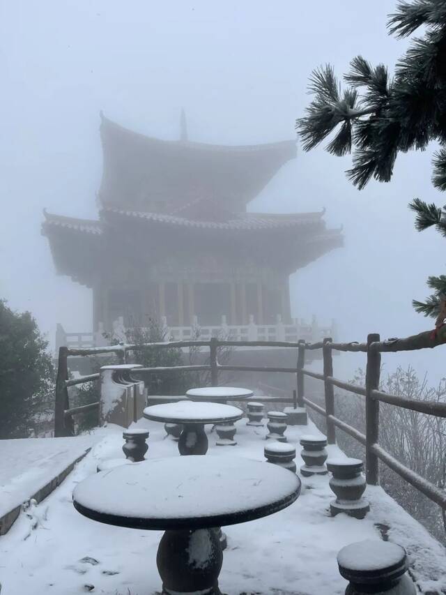 入秋后 河南第一场雪来了！