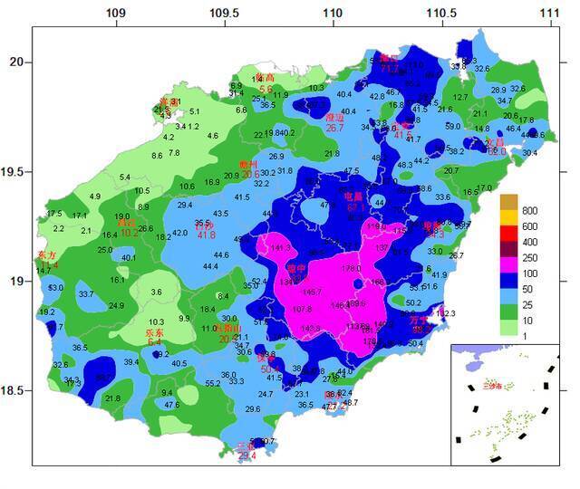 受热带扰动和冷空气共同影响 17日至18日海南仍有较强风雨天气过程