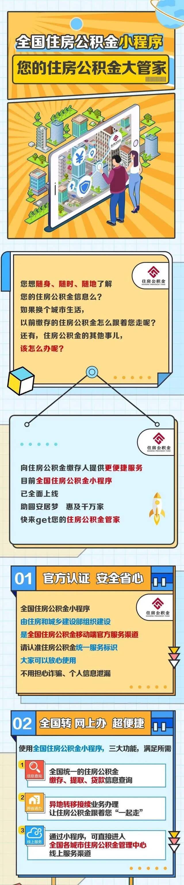 一键办！住房公积金小程序上线，全国可查