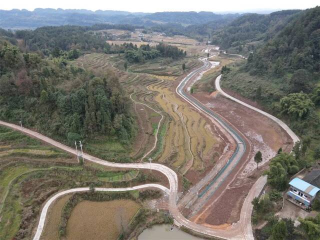 涪陵大顺乡全域土地综合整治前重庆市规划和自然资源局供图