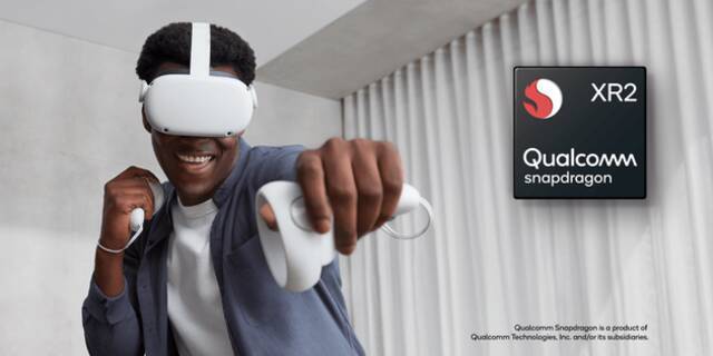 大卖的OculusQuest2一体机采用的是高通XR2芯片｜高通