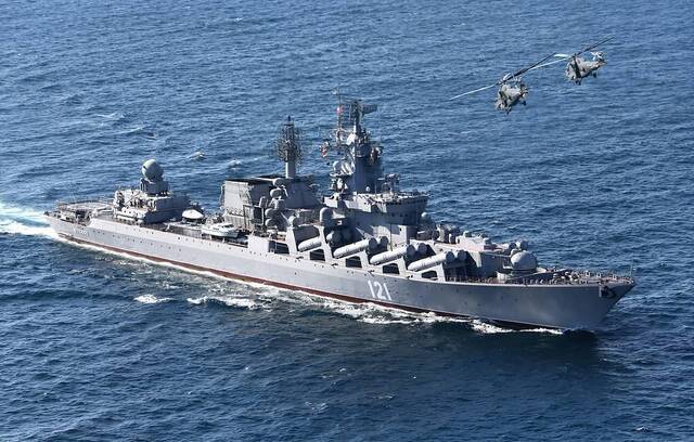 俄罗斯海军“莫斯科”号巡洋舰
