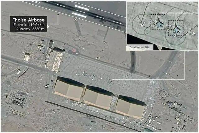 卫星照片显示米格-29战斗机已进驻Thoise空军基地