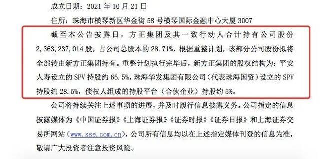 新方正集团成立！平安持股67%，方正证券迎新控股股东，三季度净利大增三成