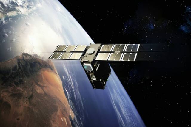 卫星在轨模拟图图源天仪研究院