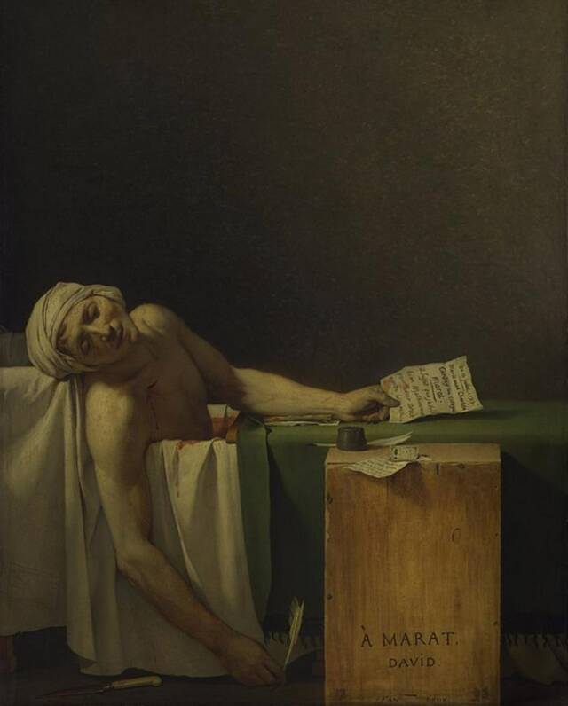 油画《马拉之死》