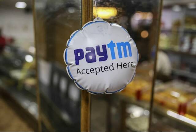 消息称印度支付巨头Paytm下月IPO 寻求200亿美元估值