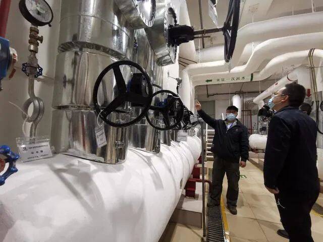 10月28日，北京市开始进行供热系统调试。图片来源：北京日报客户端