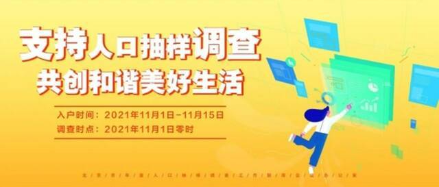 北京2021年人口抽样调查11月1开始 涉及这些社区住户