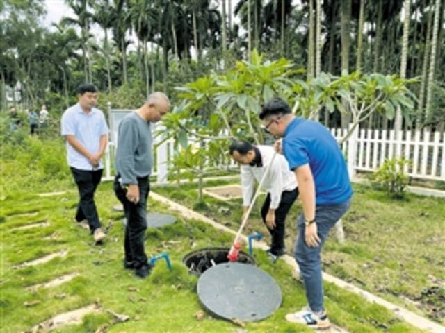 生活污水废变宝 美丽乡村更宜居