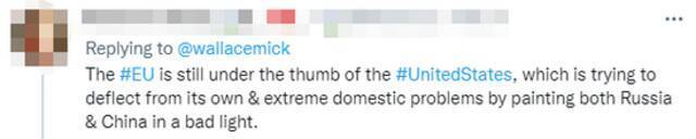 这位欧洲议员，又把“力挺中国”的推特置顶了