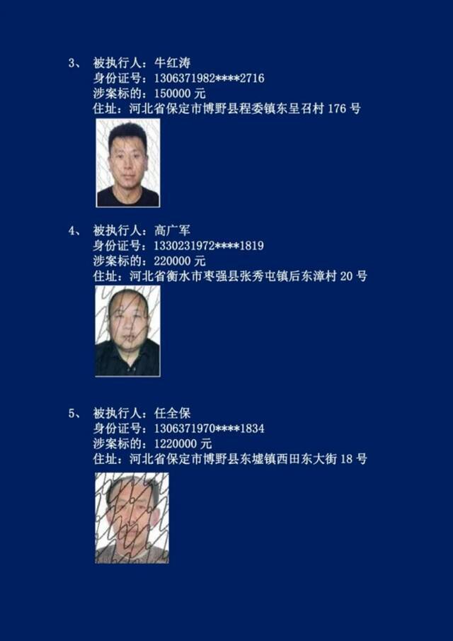 河北2市实名曝光！这28人将处处受限