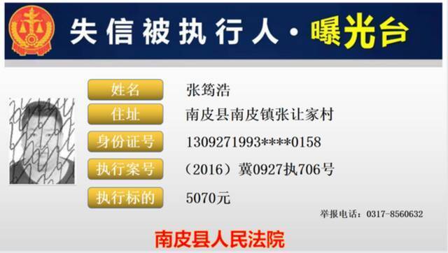 河北2市实名曝光！这28人将处处受限