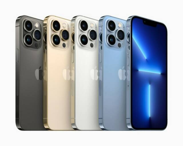 苹果iPhone 13/Pro系列预计交付时间缩短，表明供应状况已有改善