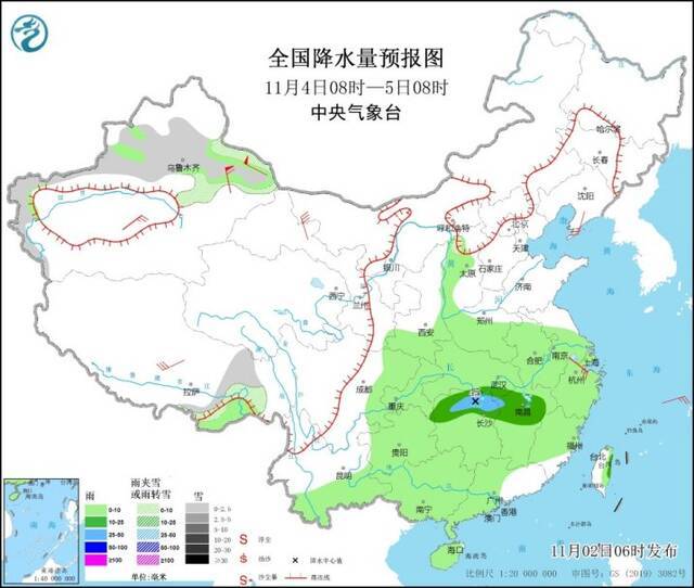 新疆北部山区有暴雪 3日早晨华北等地大雾弥漫