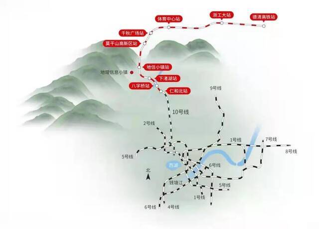 杭州至德清市域（郊）铁路工程正式获批建设！沿途共设9个站点