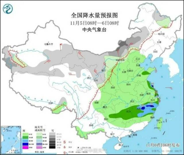 大雪→暴雪→大暴雪！明晚开始！全省性雨雪寒潮来袭！河北猛降18℃！