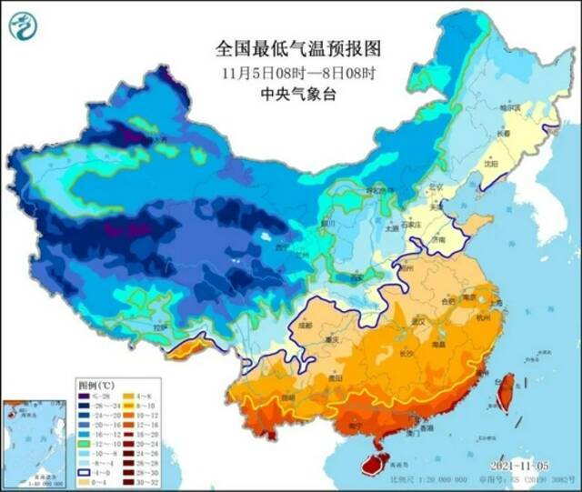 ▲相关图片来自中央气象台官网