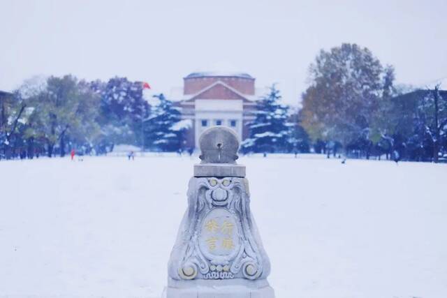 愿以三分初雪，勾勒百景清华