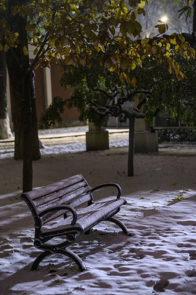 初雪，你想与谁分享感动？