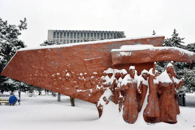 我爱你，东大的雪！