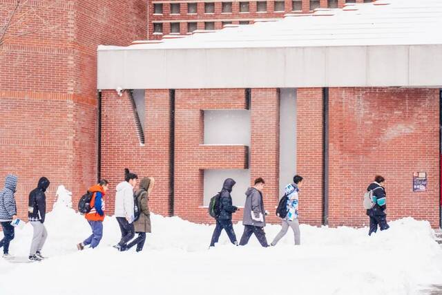 我爱你，东大的雪！