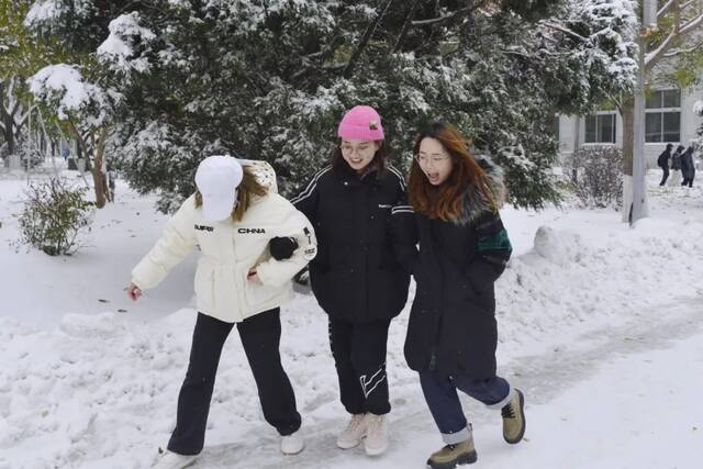 我爱你，东大的雪！