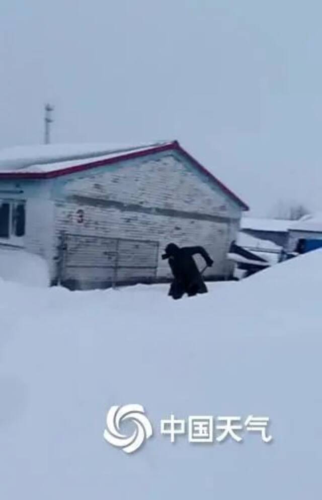 降雪持续46小时！积雪深度破70年纪录！