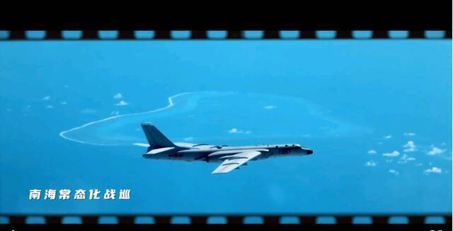 解放军空军最新发布的宣传片《天空之上》的视频截图