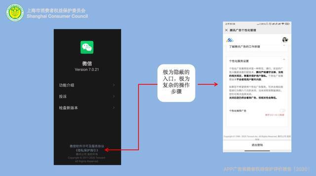 上海消保委再发文，涉及新版微信关闭个性化广告相关问题