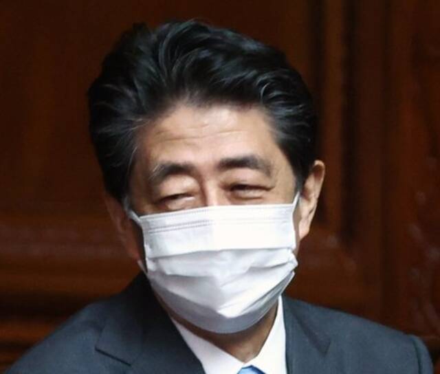 安倍晋三资料图（日媒11月3日摄）