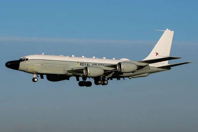 ▲资料图片：英军RC-135侦察机。（英空军官网）
