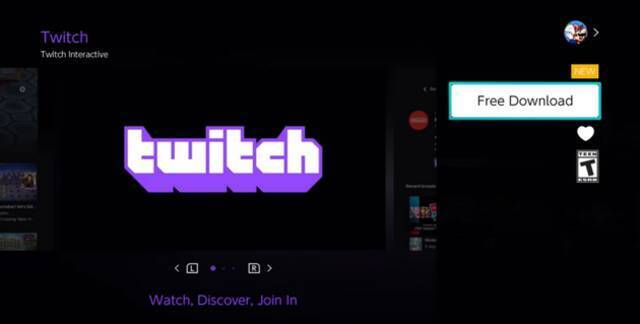 直播平台 Twitch 推出任天堂 Switch 版本，目前仅支持观看