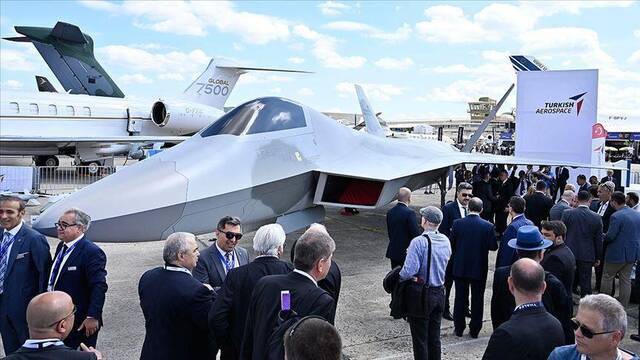 土耳其展示的TF-X战斗机模型