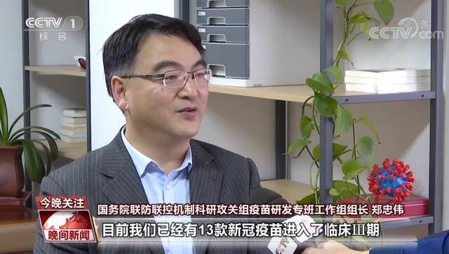 独家专访疫苗研发专班工作组组长郑忠伟