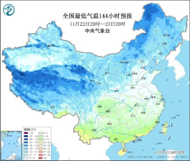 冷空气又来：近20大城市降温将超10℃，东北或再遭强降雪