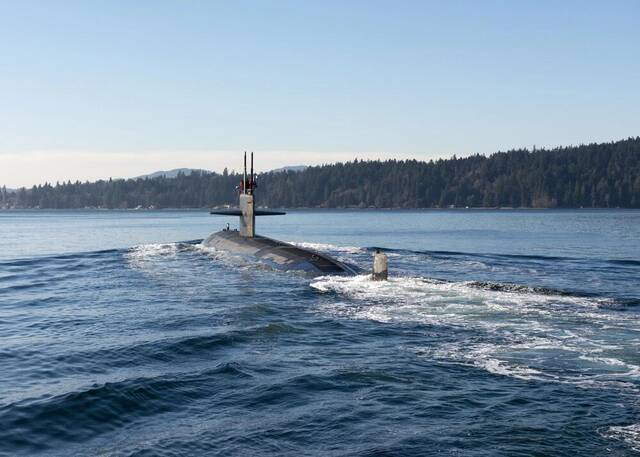 美国海军“杰克逊维尔”号核潜艇