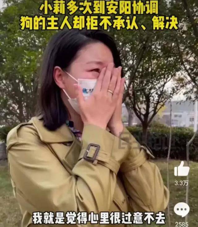 停职、道歉，当事人首次详细回应！安阳“狗咬人”事件追问