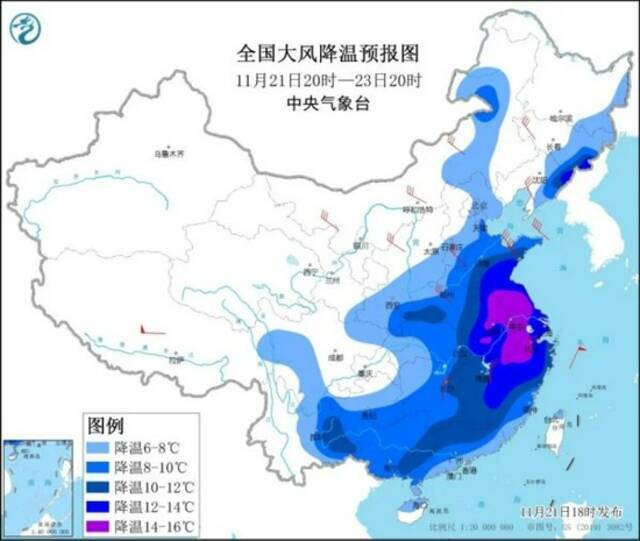 寒潮已“撕”开降温大幕！明后天才是最冷时段