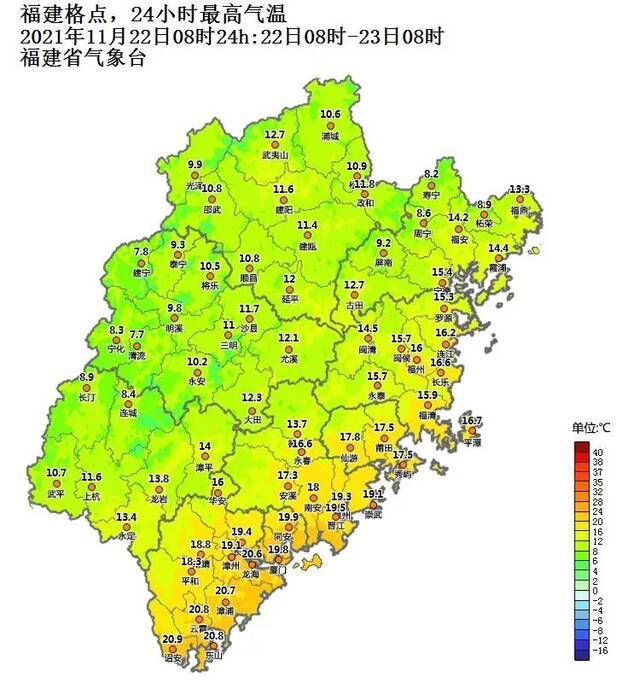 @福建人 今日小雪，寒潮警报拉响，注意防范强降温！