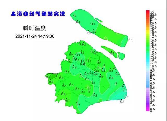 本文图片均来自微信公号“上海预警发布”