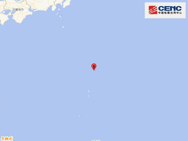 日本小笠原群岛发生5.5级地震，震源深度10千米