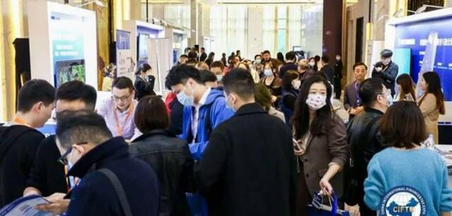 首届中国国际财税博览会现场图片。来源中国国际财税博览会。