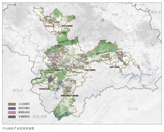 期待你的意见！南宁规划建设千万级人口大城市，打造4个副城新城