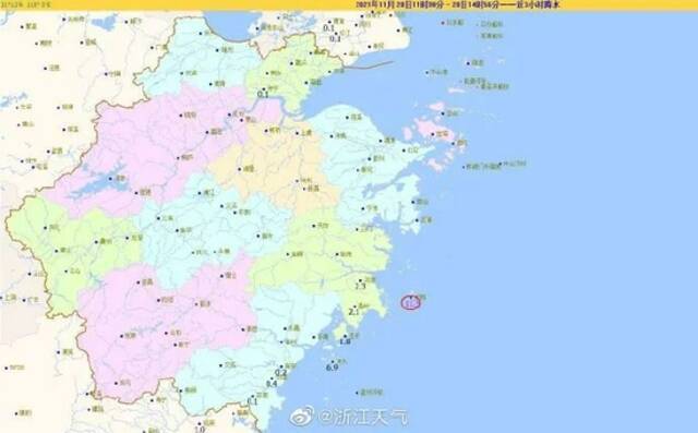 最低温要0℃了！新一轮冷空气明起影响浙江，将带来大风、霜冻、薄冰