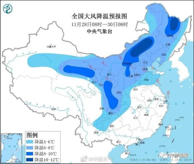 局部降温10℃+雨雪+大风！冷空气明天到山东