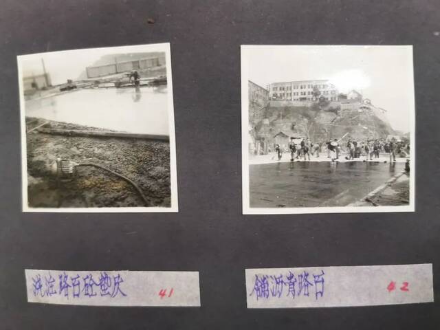 建设现场历史照片重庆市城建档案馆供图