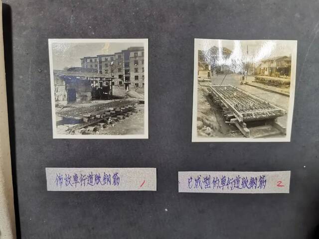 建设现场历史照片重庆市城建档案馆供图